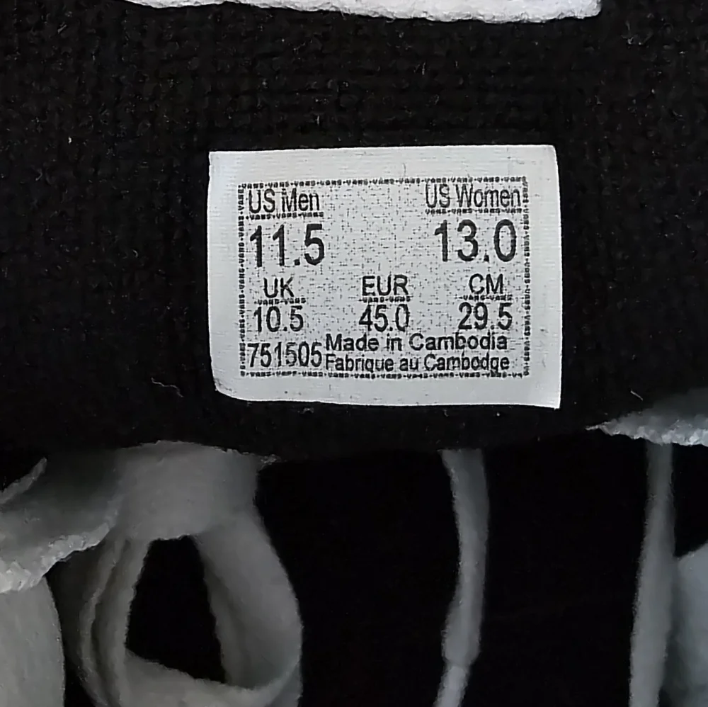 Vans great pre